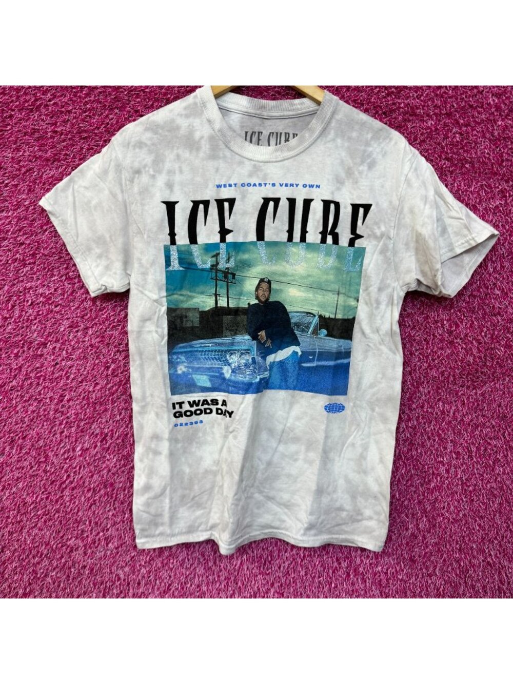 Ice Cube It Was a Good Day West Coast Very Own Rap Tie Dye M